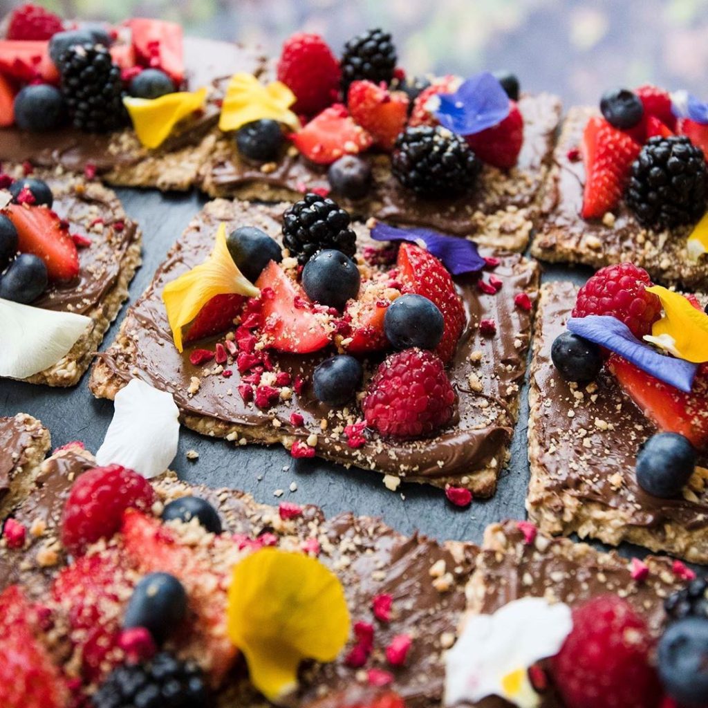 gouter chocolat fruits