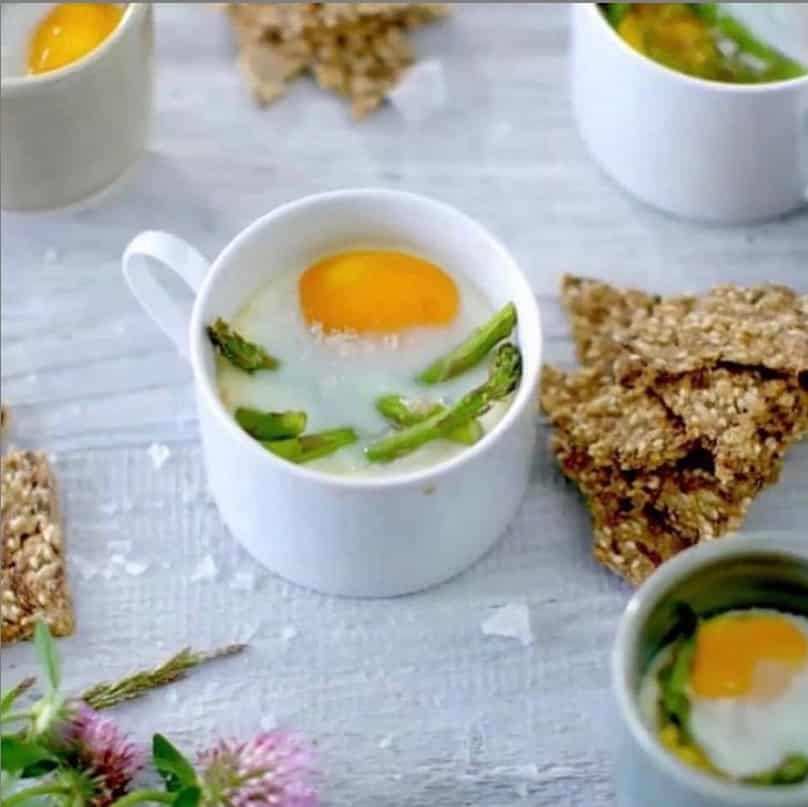 oeuf cocotte aux asperges
