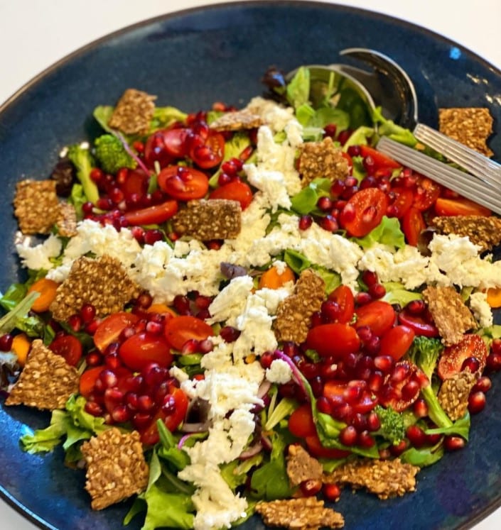 salade ricotta grenade