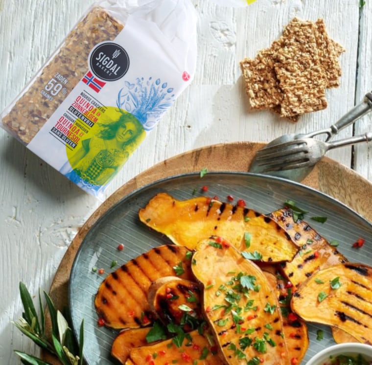 patate douce rotie