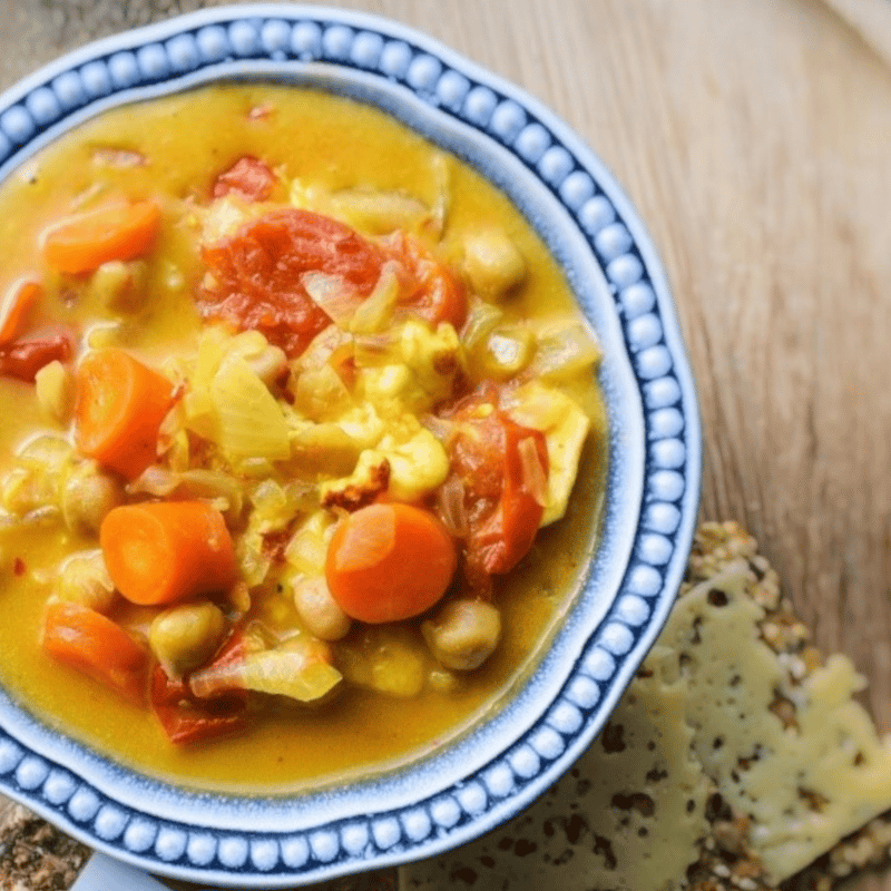 soupe carottes rôties