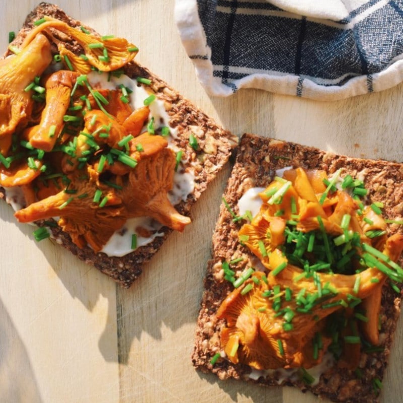craquant aux girolles