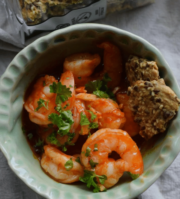 crevettes au