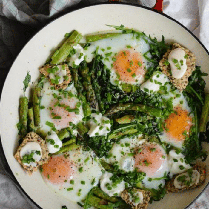 oeufs et asperges